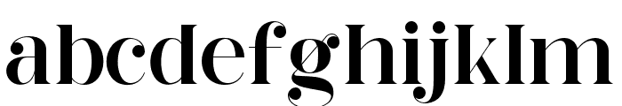Dalgino-Regular Font LOWERCASE