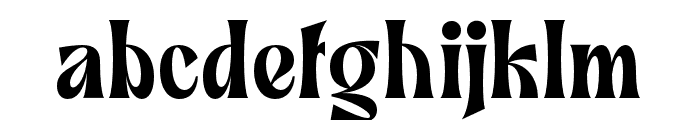 DaltonMarine-Regular Font LOWERCASE