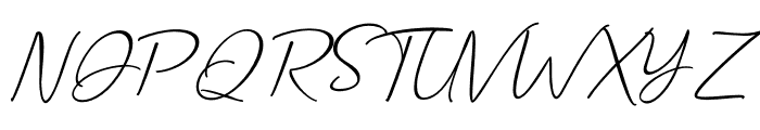 Dalty-Bold Font UPPERCASE