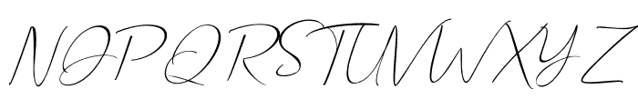 Dalty Font UPPERCASE