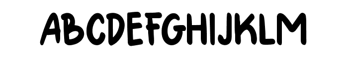 Dambitu Regular Font UPPERCASE