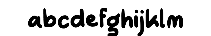 Dambitu Regular Font LOWERCASE