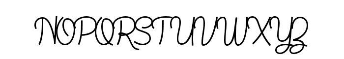 Damia-Regular Font UPPERCASE