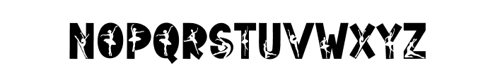 Dance Ballerina Font LOWERCASE
