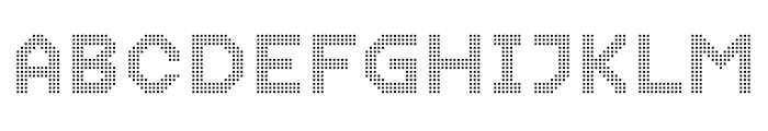 Dance Floor Mini Pixel Font UPPERCASE