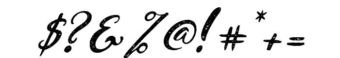 DandeleonVintage-Italic Font OTHER CHARS