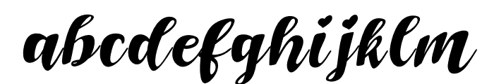 Dandelion Italic Font LOWERCASE