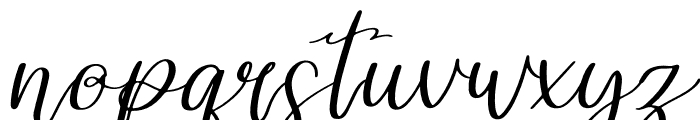 Dandelion Pelangi Italic Font LOWERCASE