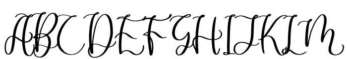 Dandelion Pelangi Font UPPERCASE