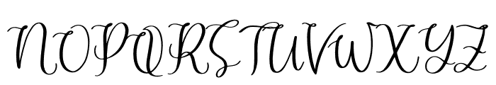 Dandelion Pelangi Font UPPERCASE