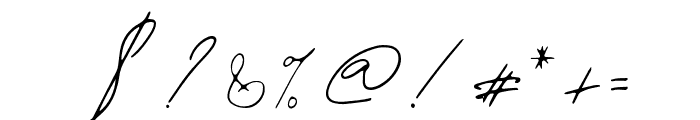 Dandelion Regular Font OTHER CHARS
