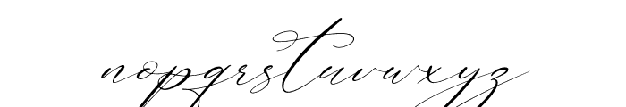 Dandelion Sweety Italic Font LOWERCASE