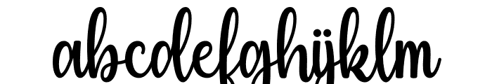 Danelia Font LOWERCASE