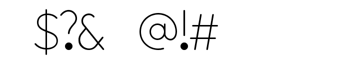 Dangle Thin Font Regular Font OTHER CHARS