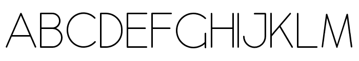 Dangle Thin Font Regular Font LOWERCASE
