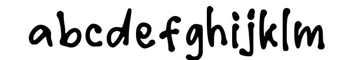 Danial Regular Font LOWERCASE