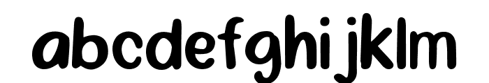 Daniel Regular Font LOWERCASE