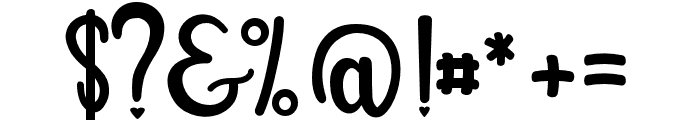 Danila-Regular Font OTHER CHARS