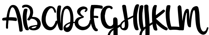 Danila-Regular Font UPPERCASE