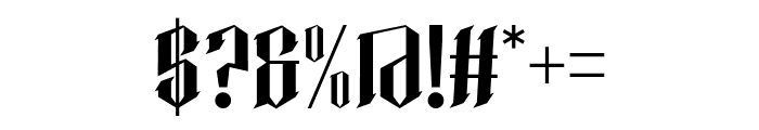 Danko Arrival Font OTHER CHARS