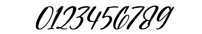 Danthela Myllian Italic Font OTHER CHARS