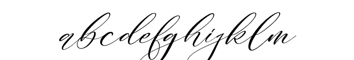 Dantony Holanda Italic Font LOWERCASE