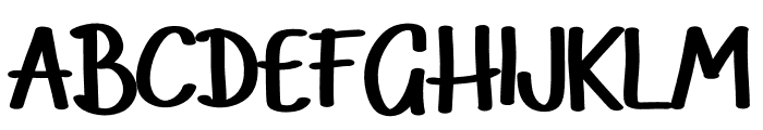 Danycow Regular Font LOWERCASE