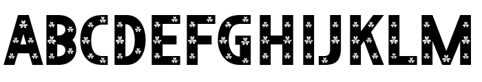 Daphne Flower Font LOWERCASE