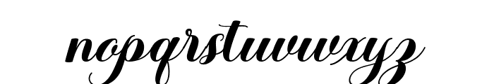 Dapilon Script Font LOWERCASE