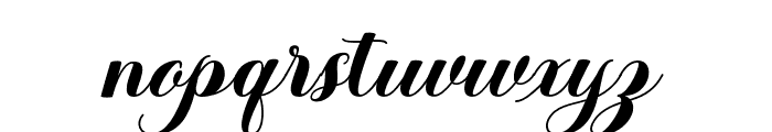 DapilonScript Font LOWERCASE