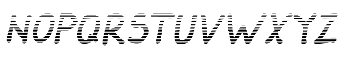 Darbog gradient Bold Italic Font UPPERCASE