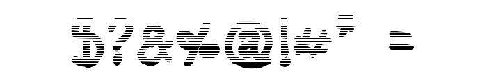 Darbog gradient Bold Font OTHER CHARS