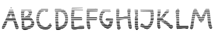 Darbog gradient Bold Font LOWERCASE