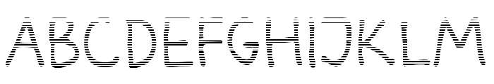 Darbog gradient Font LOWERCASE