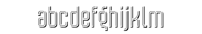 Darc-Facade Font LOWERCASE