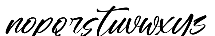 Darhouty Frederics Italic Font LOWERCASE