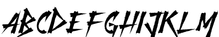 Dark Falcon Font UPPERCASE