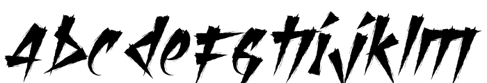 Dark Falcon Font LOWERCASE