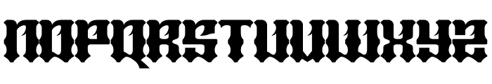 Dark Gewor Font LOWERCASE