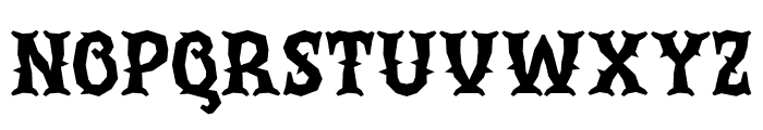 Dark Ghost Font LOWERCASE