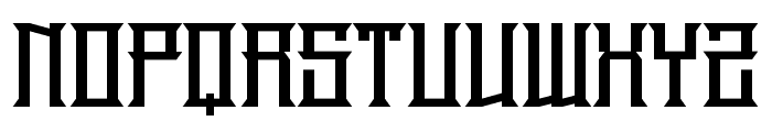 Dark Metalize Font Font UPPERCASE