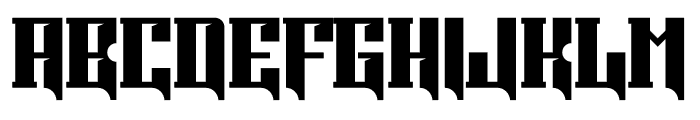 Dark Shandys Font LOWERCASE