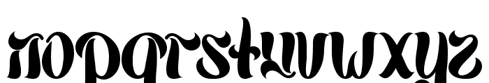 Dark Sunder Font LOWERCASE