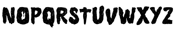 Dark Thriller Grunge Font LOWERCASE