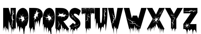 Dark Zombie Font UPPERCASE