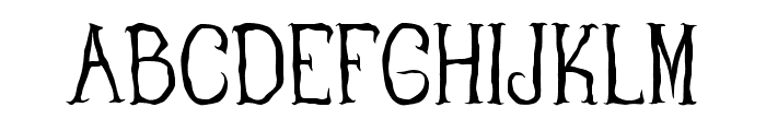 Darkheld Magics Regular Font UPPERCASE