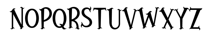 Darkness Witchery Font LOWERCASE