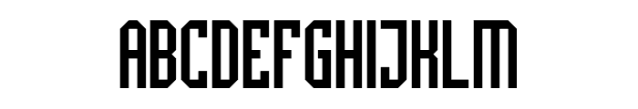 Darknight Font LOWERCASE