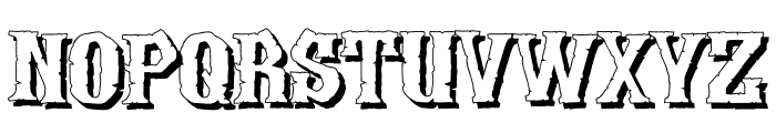 Darkstein-Shadow Font UPPERCASE