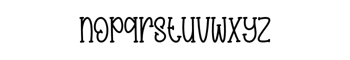 Darling Beach Font LOWERCASE